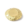 304 Stainless Steel Pendant Cabochon Settings STAS-D376-12G-2