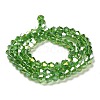Transparent Electroplate Glass Beads Strands LS-EGLA-A039-T4mm-B03-2
