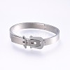 304 Stainless Steel Bangles BJEW-P222-13P-2