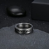 Rotatable Titanium Steel Finger Rings PW-WGFD7F6-03-2