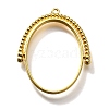 Alloy Open Back Bezel Pendants PALLOY-I223-11G-1