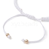 Polyester Braided Bead Bracelet Making AJEW-JB01250-04-3