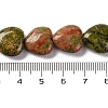 Natural Unakite Beads Strands G-I372-A05-02-3