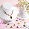 40Pcs 4 Colors Alloy Beads FIND-SC0011-90B-4