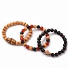 Stretch Bracelets Sets BJEW-JB05662-05-1