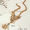 Wave Shape Zinc Alloy Rhinestone Link Ring Bracelets FS-WGF2CBB-01-2
