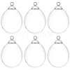 10Pcs Alloy Bead Cap Pendant Bails FIND-SC0010-61-1