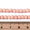 Baking Paint Glass Beads Strands DGLA-N016-4mm-01-4