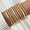 10Pcs Alloy Bangles for Women FS-WG33CDB-01-1