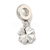 Non-Tarnish 304 Stainless Steel European Dangle Charms STAS-U005-41P-1