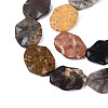 Natural Gemstone Beads Strands G-T143-21C-3