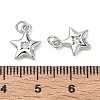 SHEGRACE Brass Clear Cubic Zirconia Pendants XGRQ3K289-526P-3