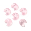 Baking Paint Transparent Glass Beads DGLA-F003-01B-1