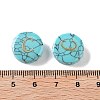 Synthetic Turquoise Beads G-A238-02C-3