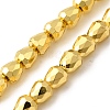 Electroplate Glass Beads Strands EGLA-F166-08G-1