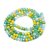 Opaque Glass Beads Strands GLAA-T006-07-A04-2