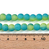 Crackle Glass Beads Strands GLAA-N009-8mm-10-4