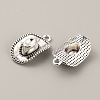 Tibetan Style Alloy Pendants X-FIND-WH0146-23AS-1