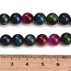 Grade AB Natural Tiger Eye Beads Strands X-G-F591-18-8mm-06-5