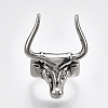 Alloy Cuff Finger Rings RJEW-T006-52-2