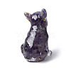 Resin Dog Display Decoration DJEW-P021-C03-3