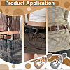 4 Bags 2 Colors Alloy Buckles AJEW-BC0009-26-5