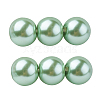 Eco-Friendly Glass Pearl Beads HY-J002-6mm-HX066-1