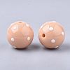 Acrylic Beads SACR-T345-02B-14-2