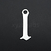 Non-Tarnish 201 Stainless Steel Charms STAS-S105-JA569-L-1