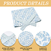Flower Print Cloth Packing Pouches with Straps ABAG-WH20010-40A-6