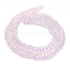 Transparent Painted Glass Beads Strands DGLA-A034-T1mm-A05-5