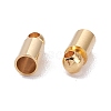 Brass Cord Ends KK-D002-01A-G-2