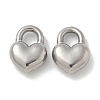 Anti-Tarnish 304 Stainless Steel Charms STAS-Q334-39P-1