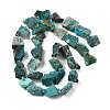 Raw Rough Natural Chrysocolla Beads Strands G-D101-A08-3