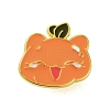 Halloween Theme Golden Alloy Brooches JEWB-U002-06O-1