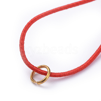 Elastic Cord Bracelet Making AJEW-JB00009-03-1