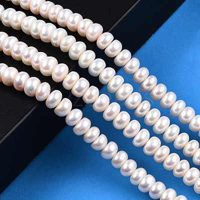 Natural Cultured Freshwater Pearl Beads Strands PEAR-N015-07B-1