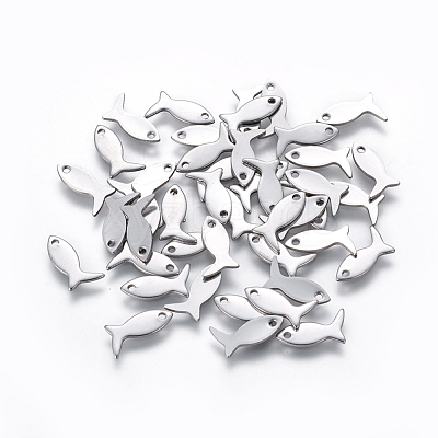 Tarnish Resistant 201 Stainless Steel Charms STAS-L234-080P-1