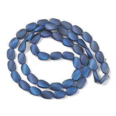 Electroplate Glass Beads Strands EGLA-C009-01B-FR02-1