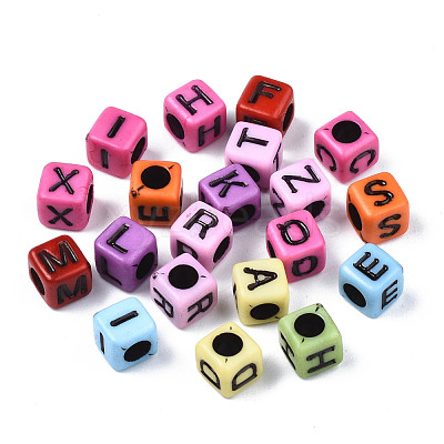 Craft Style Acrylic Beads MACR-S272-87-1
