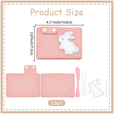 1 Set DIY Clutch Bag Making Kits DIY-CL0001-63B-1