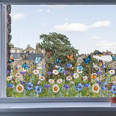 PVC Window Static Stickers AJEW-WH0385-0100-1