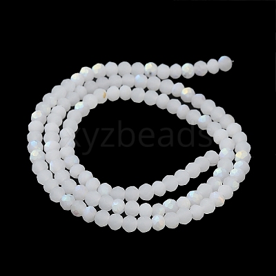 Imitation Jade Glass Beads Strands EGLA-A034-J4mm-MB05-1