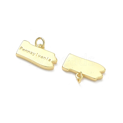 Brass Pendants KK-D229-22N-G-1