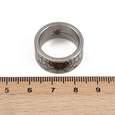 304 Stainless Steel Finger Rings RJEW-A074-02P-1