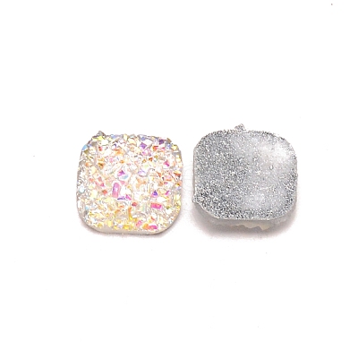 Resin Cabochons RESI-WH0026-02F-1