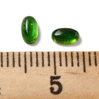 Natural Grade AA Green Diopside Cabochons G-L616-02C-1