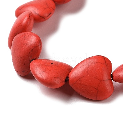 Synthetic Howlite Beads TURQ-17X18-118-1