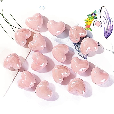 Handmade Porcelain Bright Glazed Beads LS-PW-WG20130-10-1