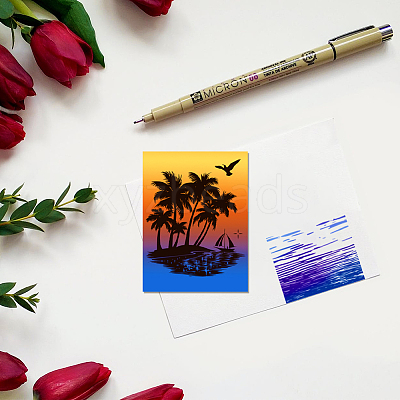 PVC Plastic Clear Stamps DIY-WH0618-0241-1
